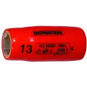 Bernstein Werkzeugfabrik 16-498 VDE Dop (zeskant) VDE-dopsleutelinzet 22 mm 3/8 (10 mm)