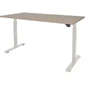 Schaffenburg Dextro Basic Zit-sta-bureau Rechthoekig Kersen T-Voet 1.400 (B) x 800 (D) x 705 (H) mm Melamine