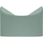 QDO peper /zoutbakje Phold 1 siliconen 7,5 x 7,5 cm groen