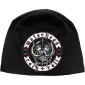 Ginza.se Motorhead Beanie Muts Biker Badge Zwart