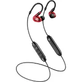 Sennheiser IE 100 PRO WIRELESS RED In Ear oordopjes Bluetooth, Kabel Rood High-Resolution Audio Headset Studio