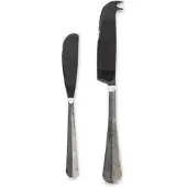 Nkuku Osko Kaas- & Botermes Zilver - Set Van 2