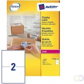 Avery Etiket L7168-100 199.6x143.5mm wit 200 stuks