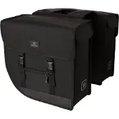 Fastrider Hybrid Large Dubbele Fietstas Zwart - 35L