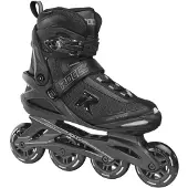 Roces Icon 80 Skeelers Volwassenen – 4x80mm Wielen – Fitness Inline Skates – Zwart – Maat 38