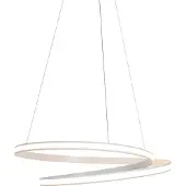 QAZQA Moderne hanglamp wit 74 cm incl. LED dimbaar - Rowan