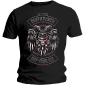 Five Finger Death Punch T-Shirt Biker Badge Homme Noir - Taille L