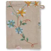 Pip studio Washandje Les Fleurs Khaki