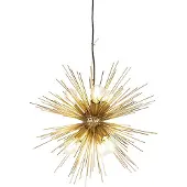 QAZQA Art Deco hanglamp goud 6-lichts - Broom