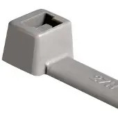 Hellermanntyton 116-08018 T80R-PA66-GY Kabelbinder Grijs 100 stuk(s)