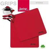 Spring Grips Pannenlapjes rood 1 Paar