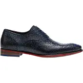 Floris van Bommel Veterschoen 'De Stapper 05' donkerblauw