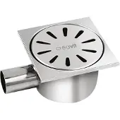 Boss & Wessing Doucheput BWS RVS 150x150mm Zijuitlaat