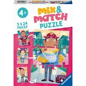 Ravensburger De Leukste Beroepen Puzzel (3 x 24 stukjes)