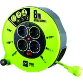 Goobay Pro-XT Kabelhaspel - 8m - 4 stopcontacten - FR/BE Plug