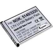 Connect 3000 BL-5B Camera-accu Vervangt originele accu BL-5B 3.7 V 650 mAh