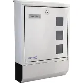Rottner Brievenbus Corto RVS