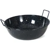 Garcima wokpan Honda 32 cm RVS/bijenwas zwart