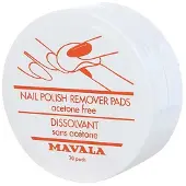 Mavala Acetonvrije Nagellakverwijderaar | 30 pads