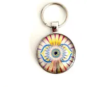 LYSEL Handmade Sleutelhanger Mandala Zien met Gevoel