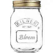 Kilner Gegraveerde weckpot 0,5 ltr (Bloem)