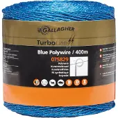 Gallagher TurboLine kunststofdraad blauw 400m - 075829 075829