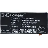 123accu Samsung EB-BA800ABE accu (3050 mAh, huismerk)