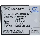 123accu Samsung EB505165YZ / EB505165YZBS accu (1850 mAh, huismerk)