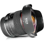 Meike 8mm f/3.5 Fisheye Canon EF mount objectief