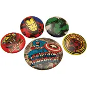Pyramid Captain America Buttons Marvel Badge Pack