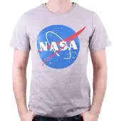 Nasa T-Shirt Logo Homme GrisXL