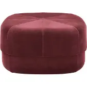 Normann Copenhagen Circus poef dark red large