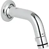 GROHE wand fonteinkraan met L-uitloop 10 cm Chroom