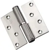 Bsw Kogelstiftpaumelle BB 807 STD 89x89mm RVS D1