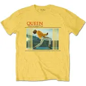 Ginza.se Queen - Break Free Heren T-shirt - L - Geel
