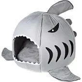 Mikamax Haai Kattenmand - 2 in 1 - Mand of Bed - 42 x 42 x 36 cm
