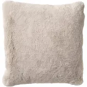 Dutch decor - ZAYA - Kussenhoes 45x45 cm - bontlook - effen kleur - Pumice Stone - beige