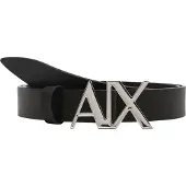 Armani Exchange Riem zwart / zilver