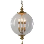 Elstead Lighting LED Hanglamp Argento | 3X E14 Max 40W | Dimbaar | Oxidized Silver Leaf