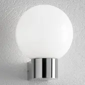 CMD Wandlamp buiten Kekoa, chroom / zilver, Roestvrij staal, Modern