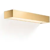 DECOR WALTHER Wandlamp Box N, dimbaar, messing / goud, Badkamer, Messing, Modern, Wandlamp