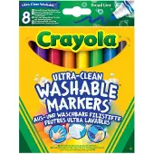 Crayola - Mini Kids - Viltstiften - 12 Viltstiften Voor Kinderen