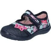 Beck Huisschoenen 'Beauty' lichtblauw / donkerblauw / pink