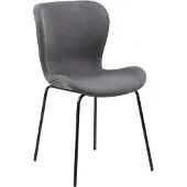 Molecule Batilda -A1 Eetkamerstoel Dark Grey