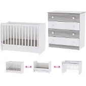 Lorelli Meegroeibedje 60x120 Dream White