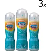 Durex Play Pleasure Gel Tingle Glijmiddel - 3 x 50 ml