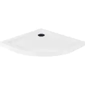 Kerra Aron douchebak kwartrond 80x80x5.5cm wit