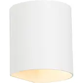 QAZQA Moderne wandlamp wit met lichteffect - Sabbio