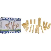 Outdoor Games Kubb spel | (22-delig, Hout)