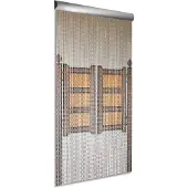 Degor Deurgordijn/vliegengordijn Aluminium Klapdeuren 90x210cm